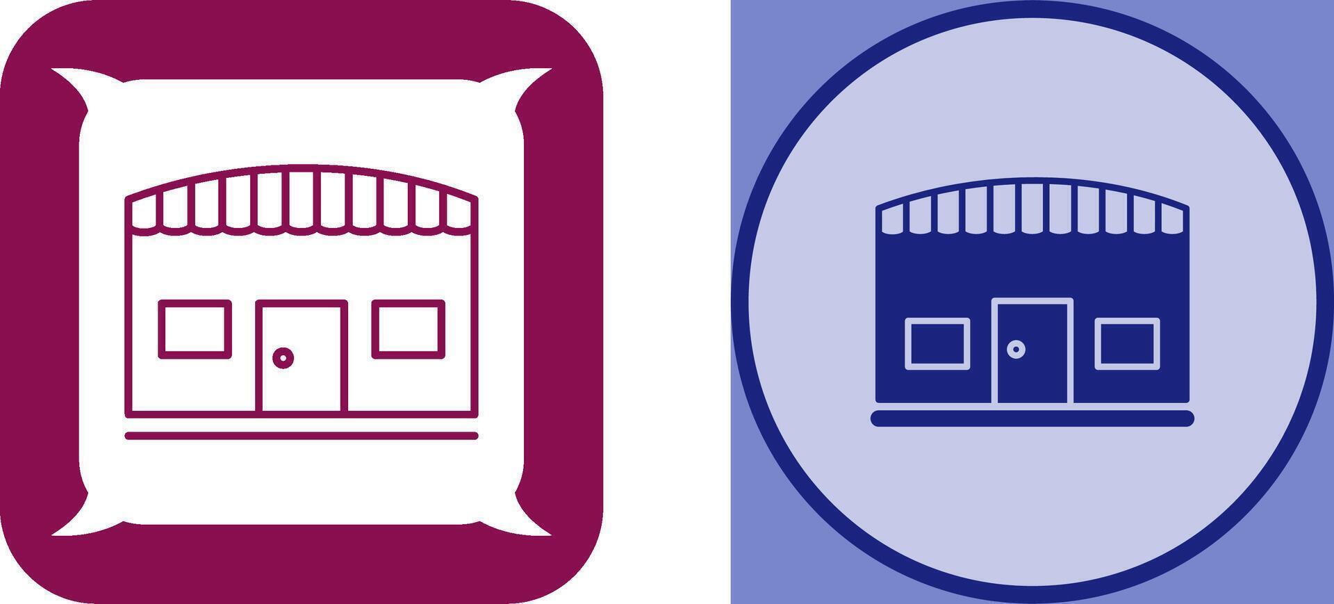 Unique Store Icon Design vector