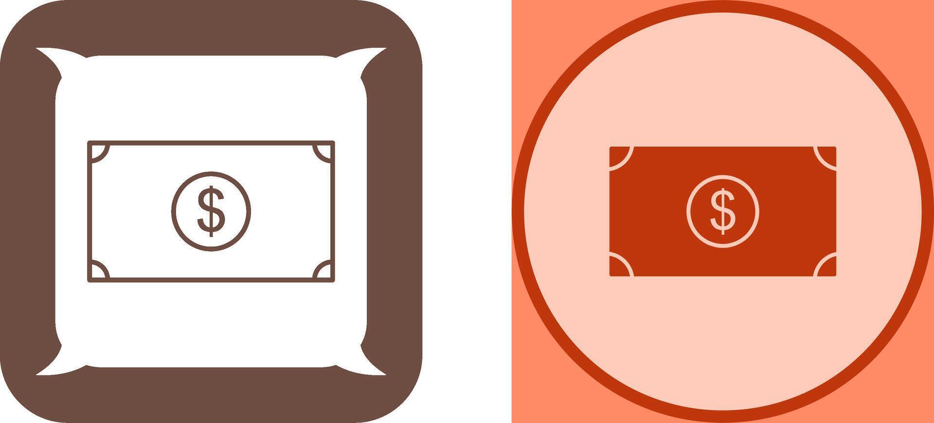 Unique Dollar Icon Design vector