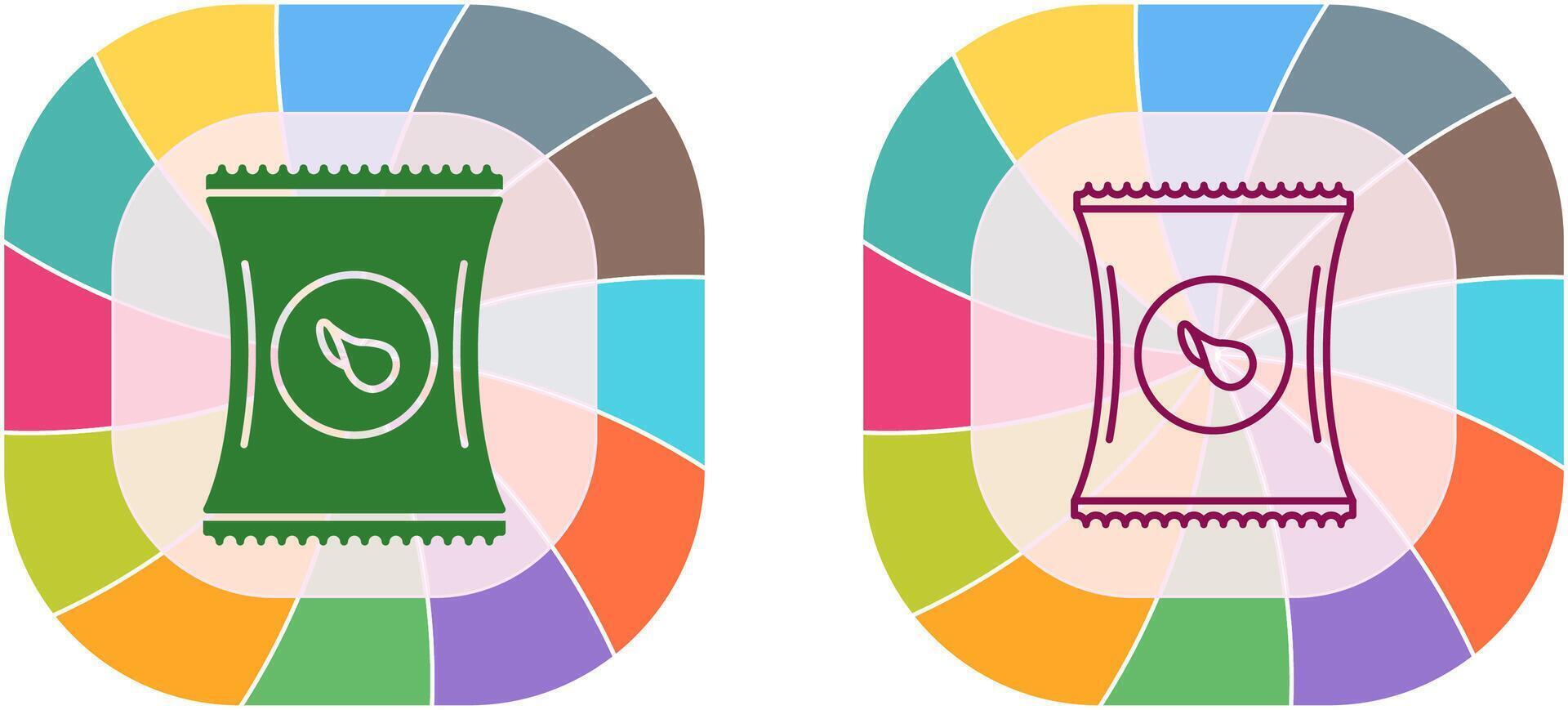 Chips Icon Design vector