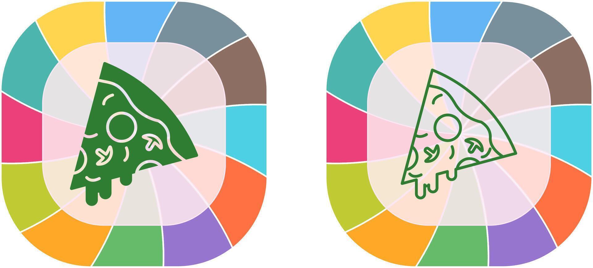 Pizza Icon Design vector