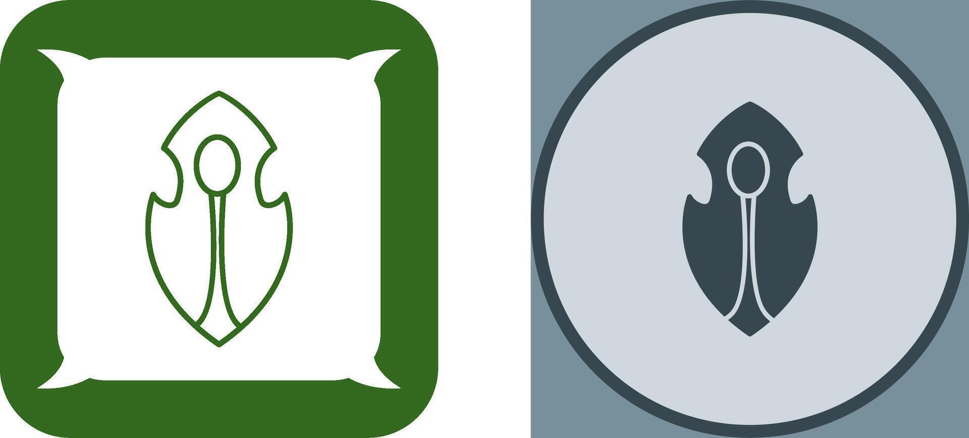 Unique Game Character Icon Design vector