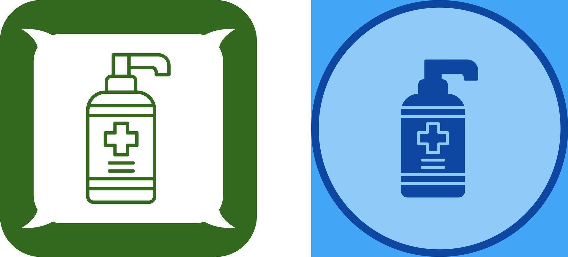 Antiseptic Icon Design vector