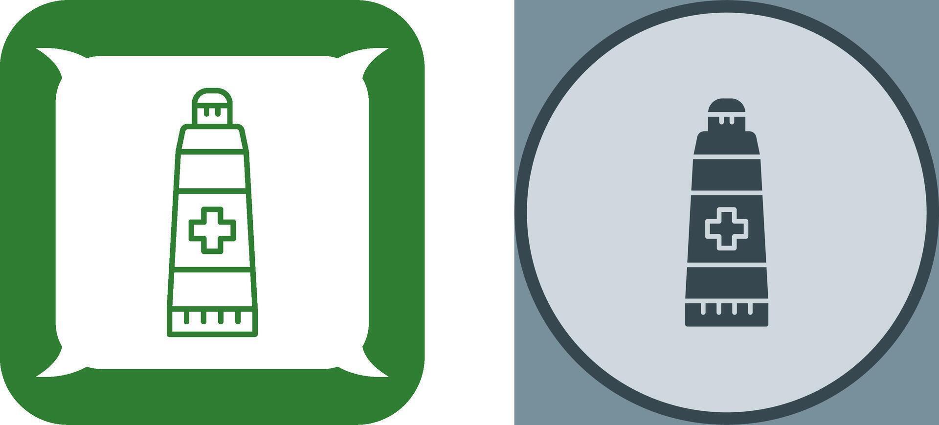 Ointment Icon Design vector