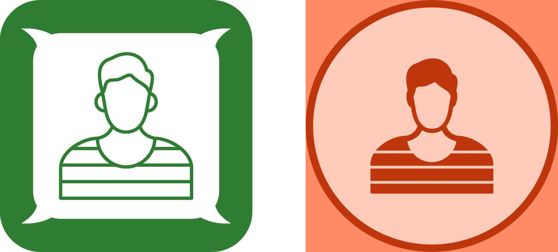 Prisioner Icon Design vector