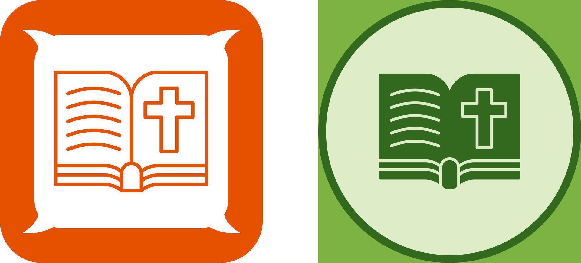 bible Icon Design vector