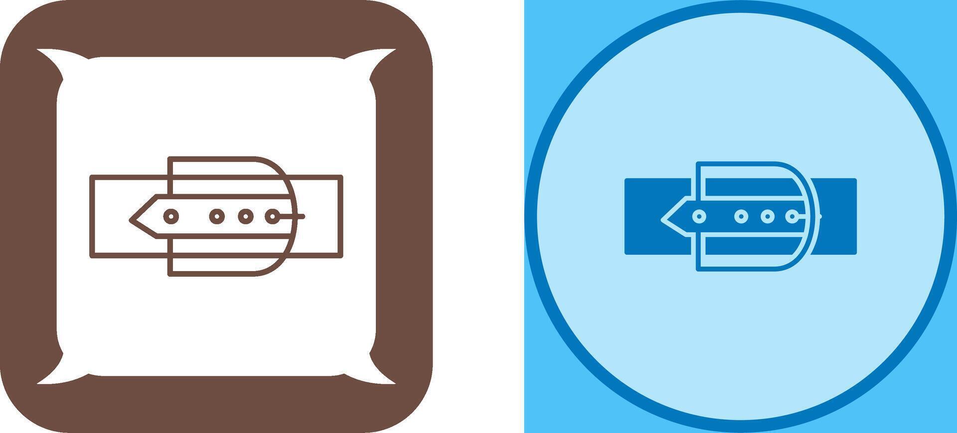 Belt Icon Design vector