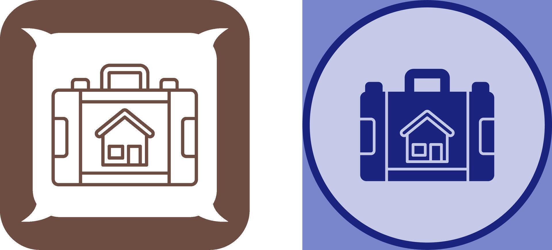 Briefcase Icon Design vector