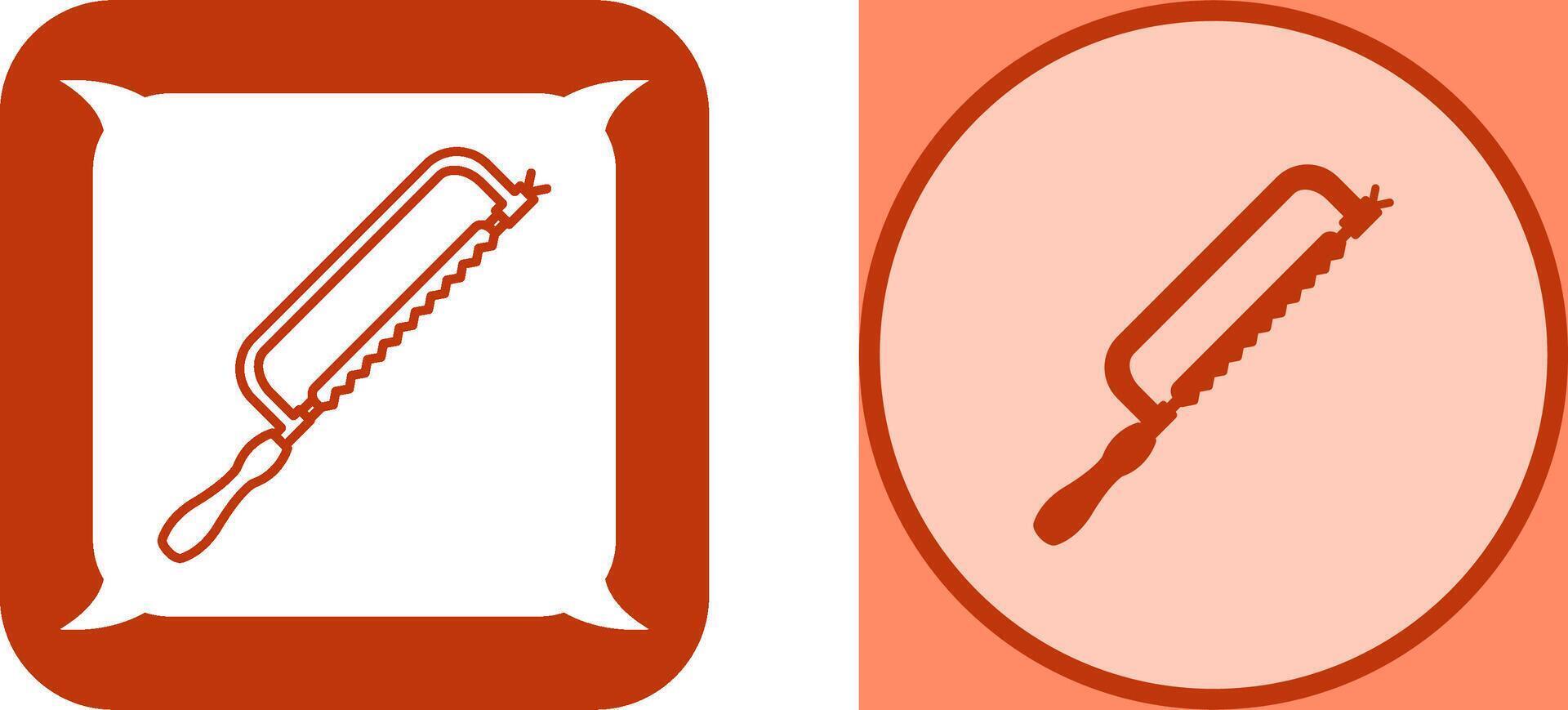 Hacksaw Icon Design vector