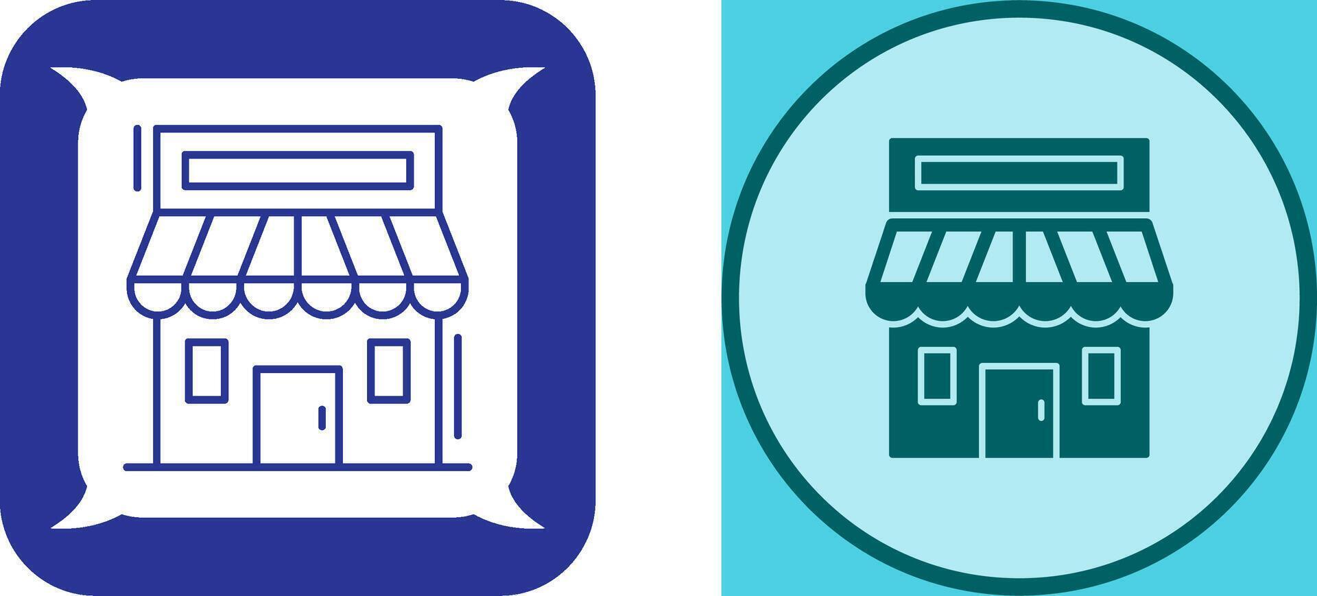 Retail Place Icon Design vector