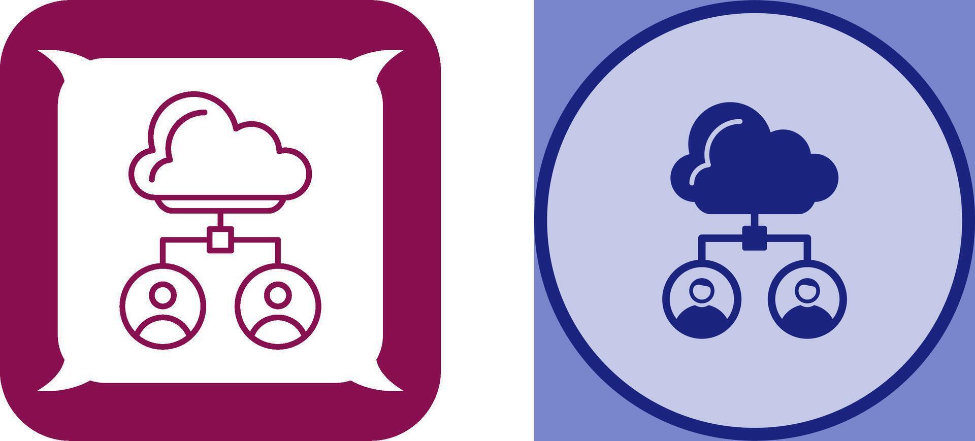 Cloud Icon Design vector