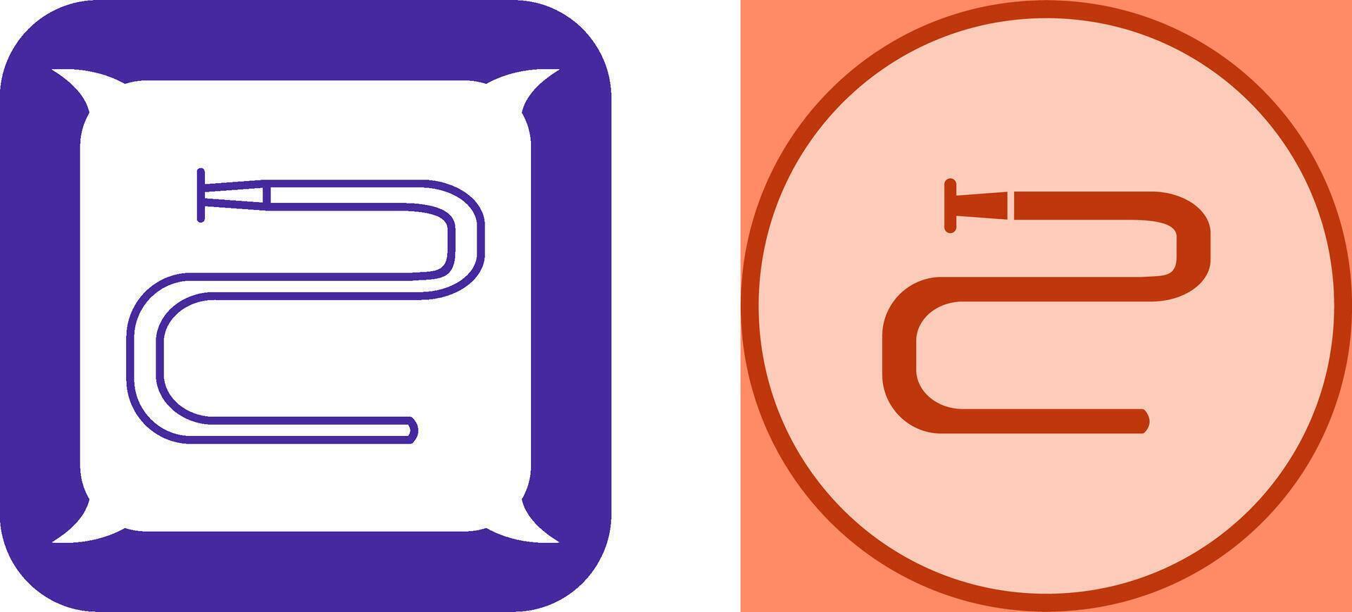 Water Pipe Icon Design vector