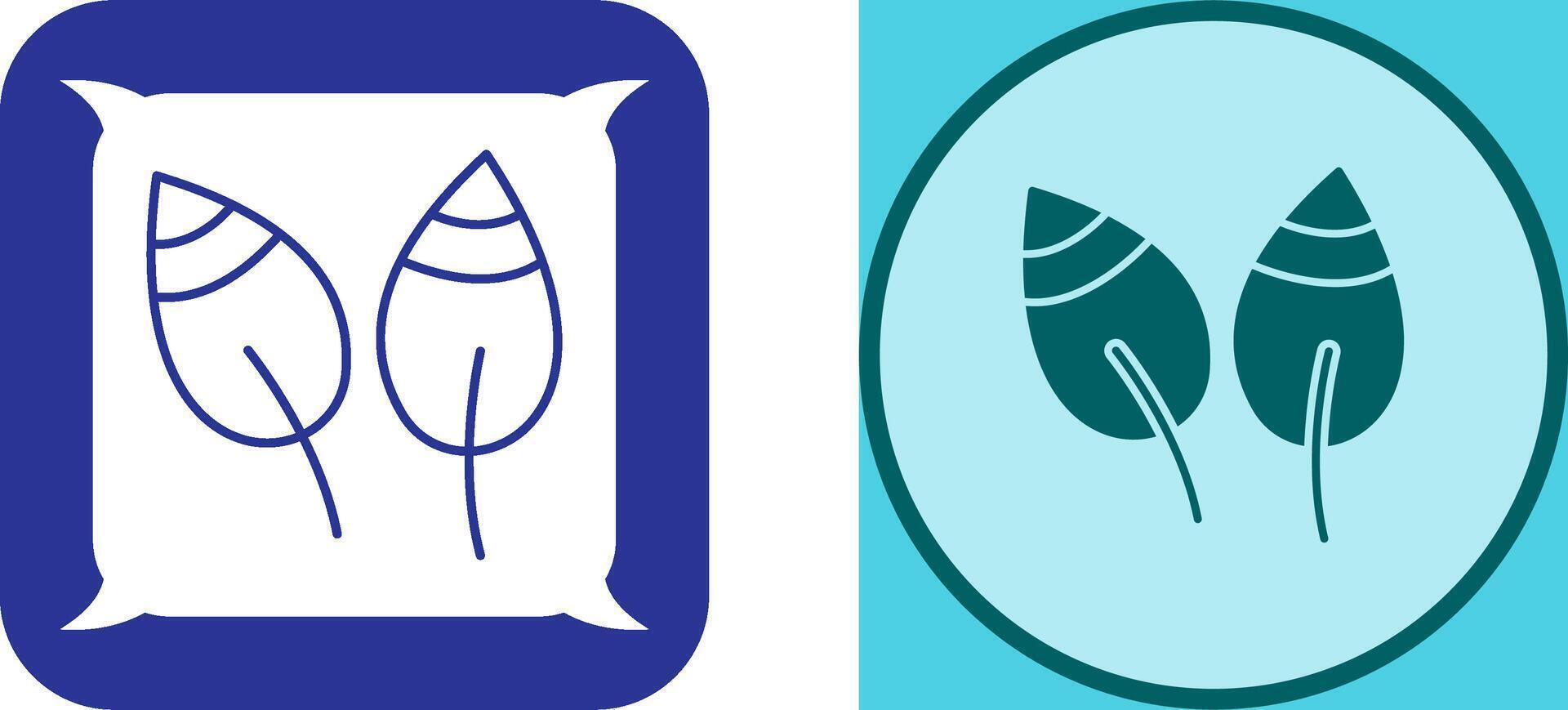 Leaves Icon Design vector