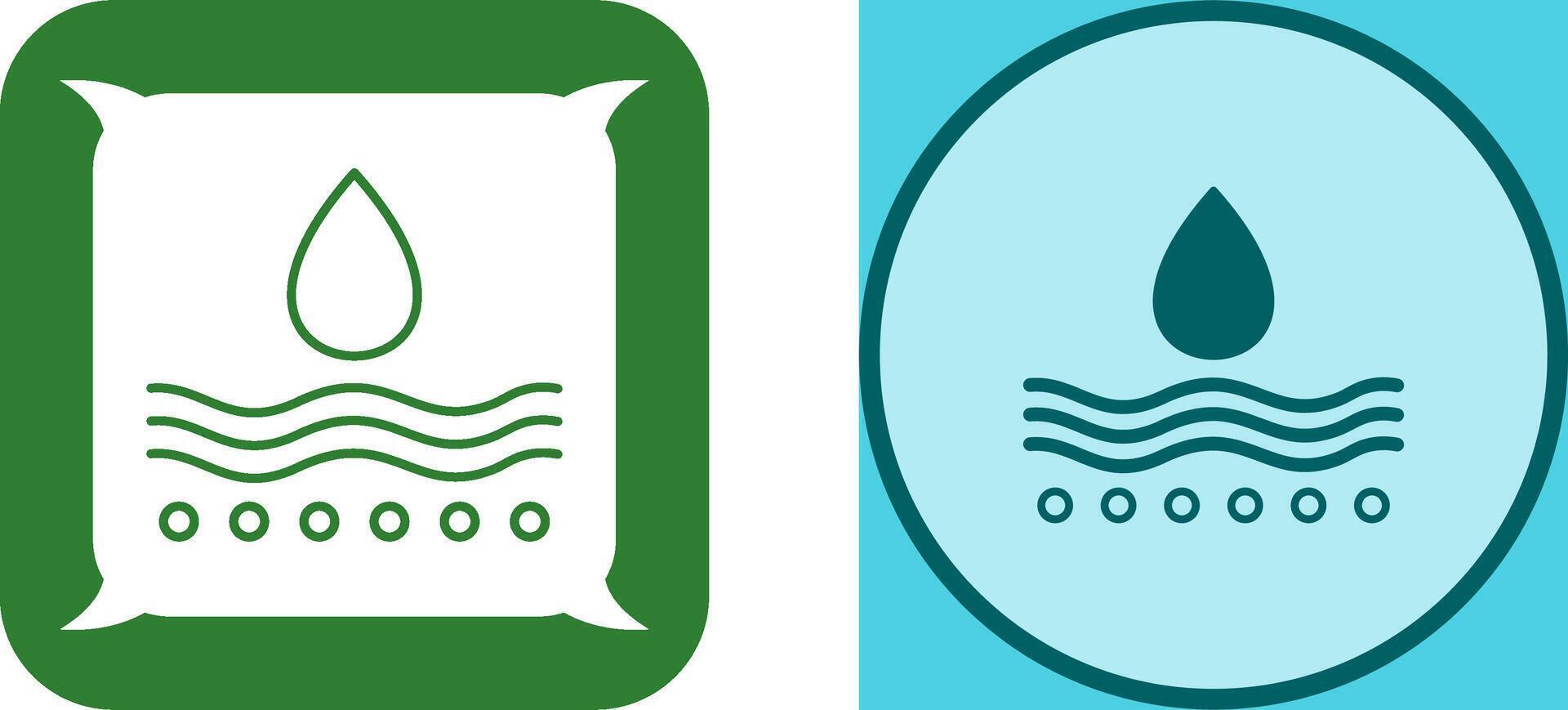 Moisture Icon Design vector