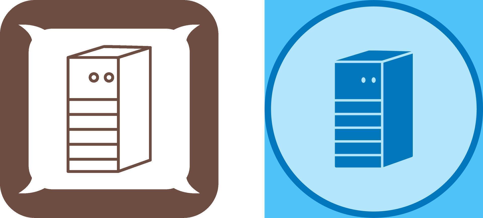 Server Network Icon Design vector
