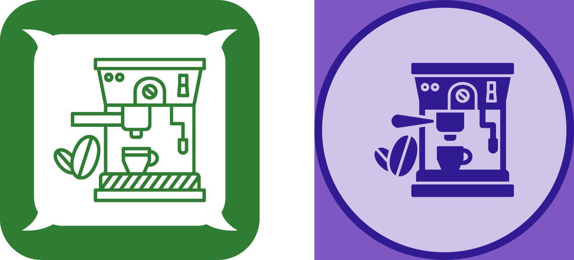 Coffee Machine Icon Design vector