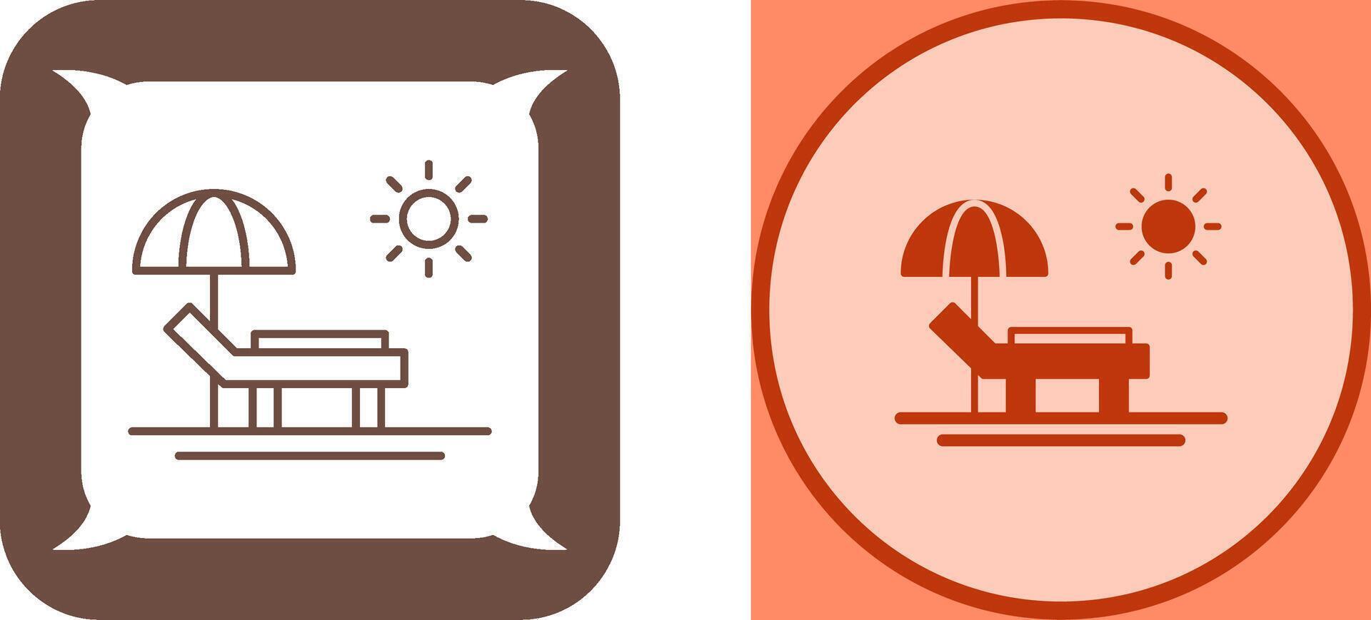 Hammock Icon Design vector