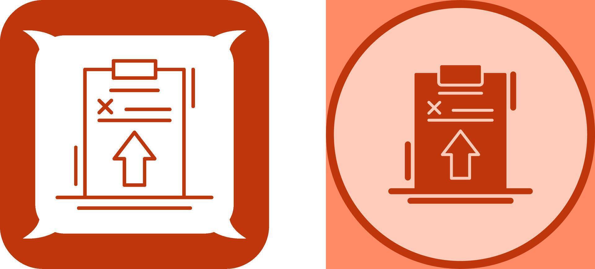 Upload Icon Design vector