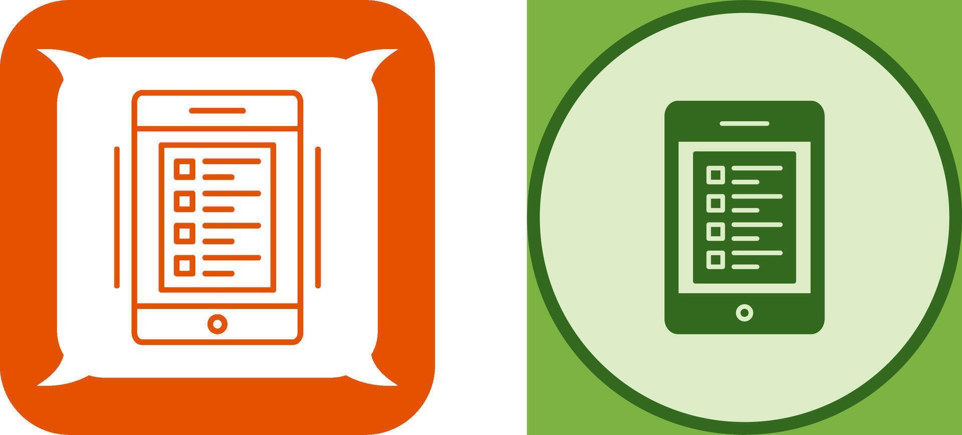 Online Test Icon Design vector