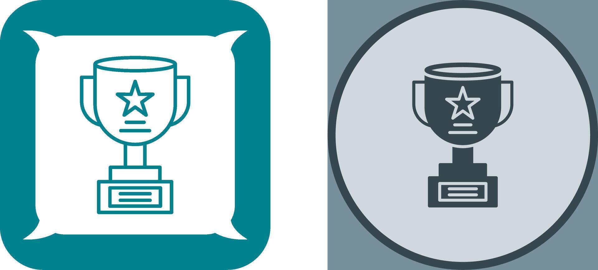 Trophy Icon Design vector