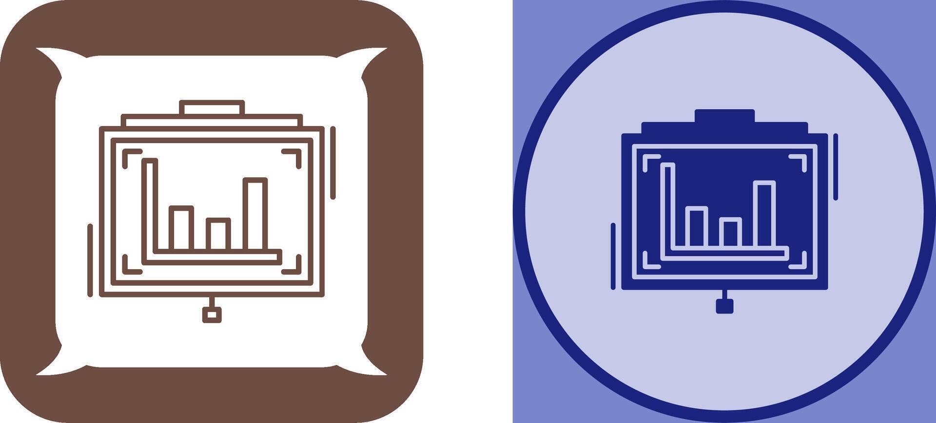 Presentation Icon Design vector