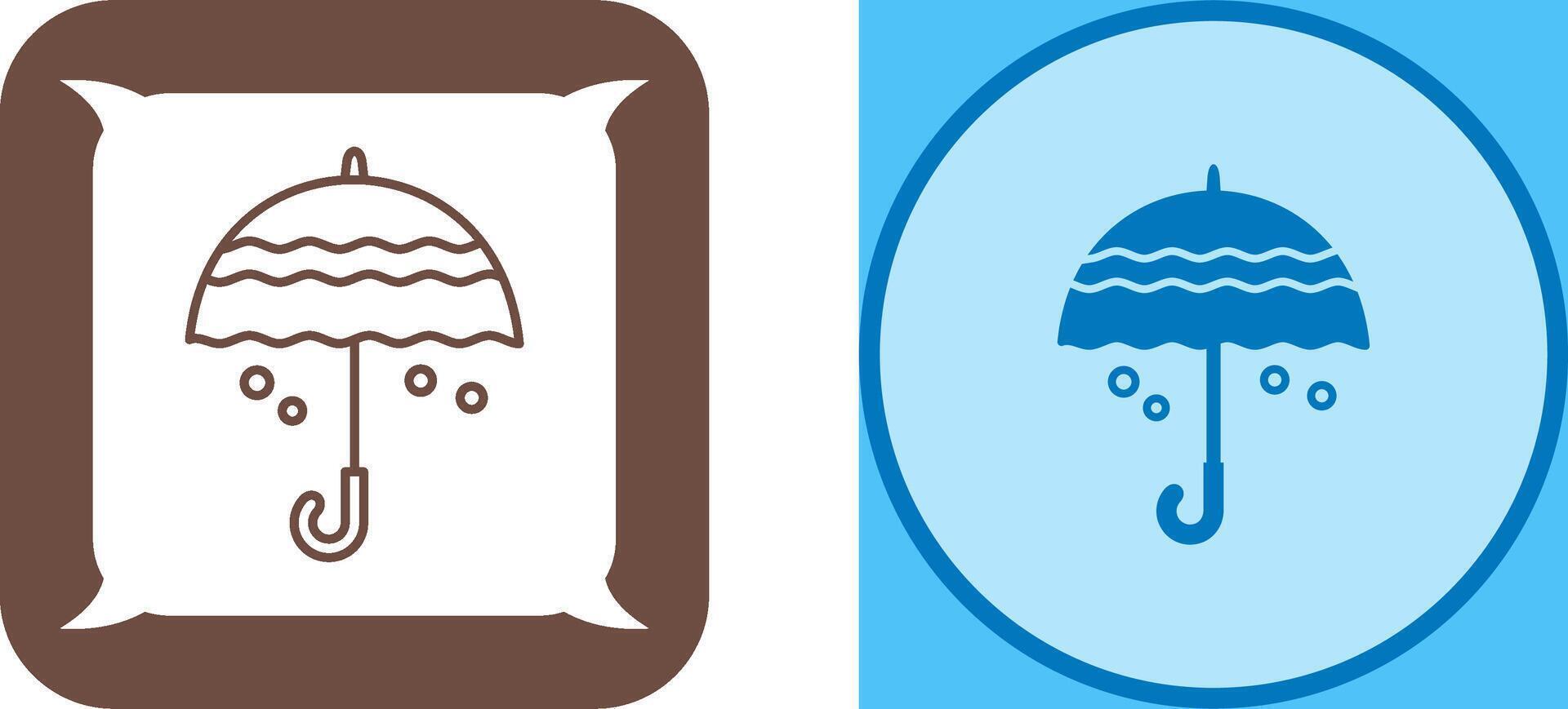 Umbrella Icon Design vector