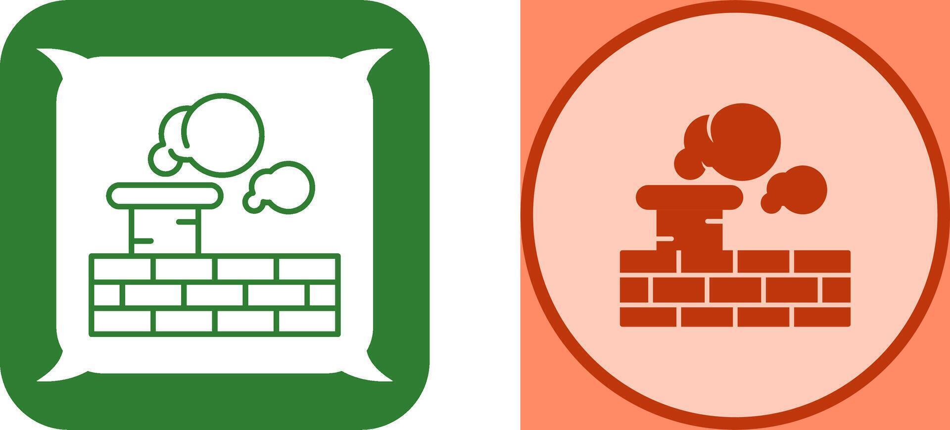 Chimney Icon Design vector