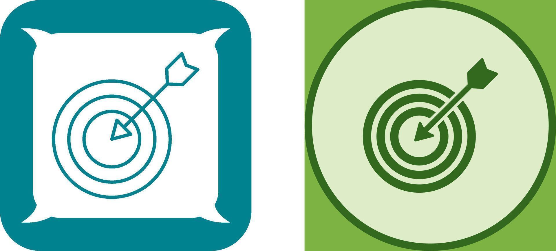 Goal Icon Design vector