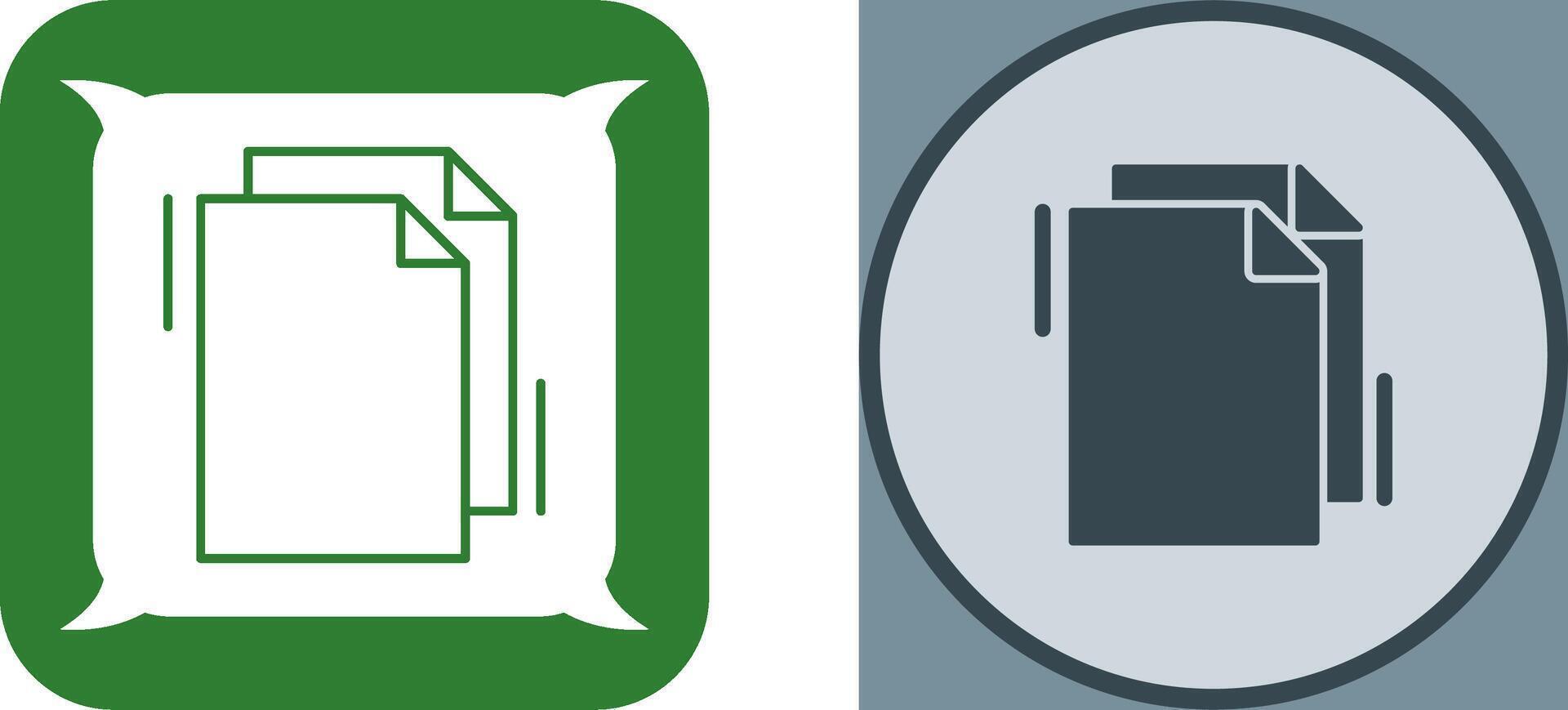Copy Icon Design vector