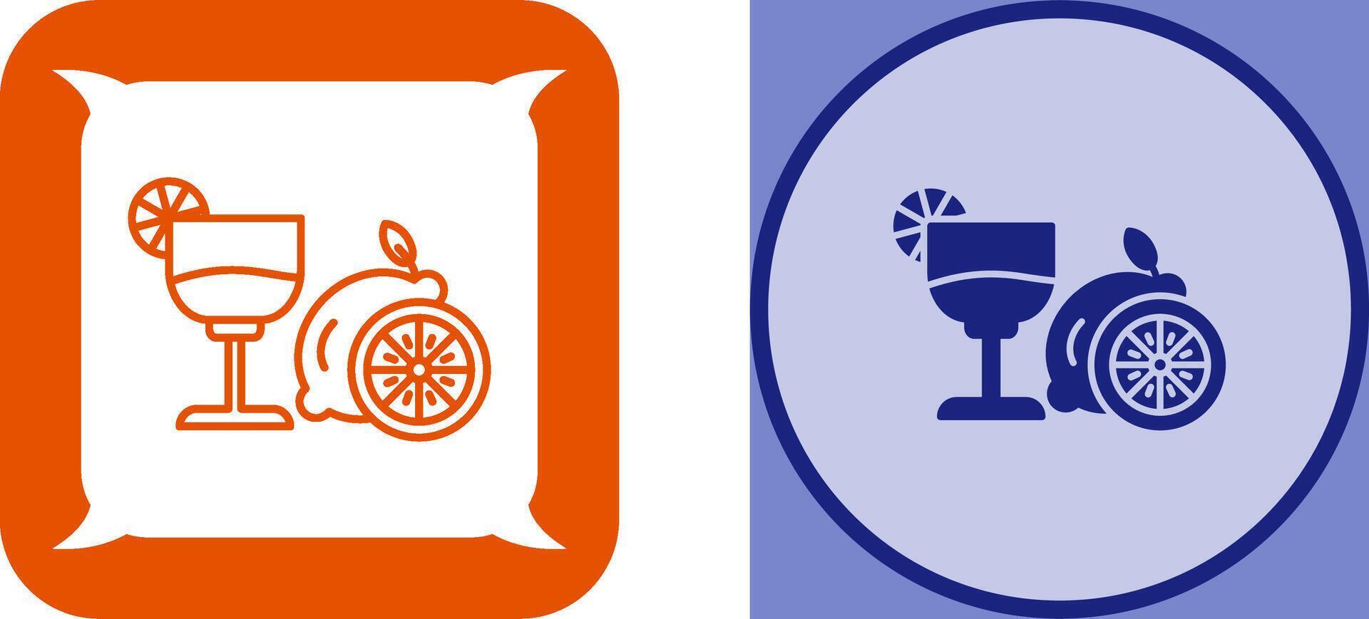 Lime Juice Icon Design vector