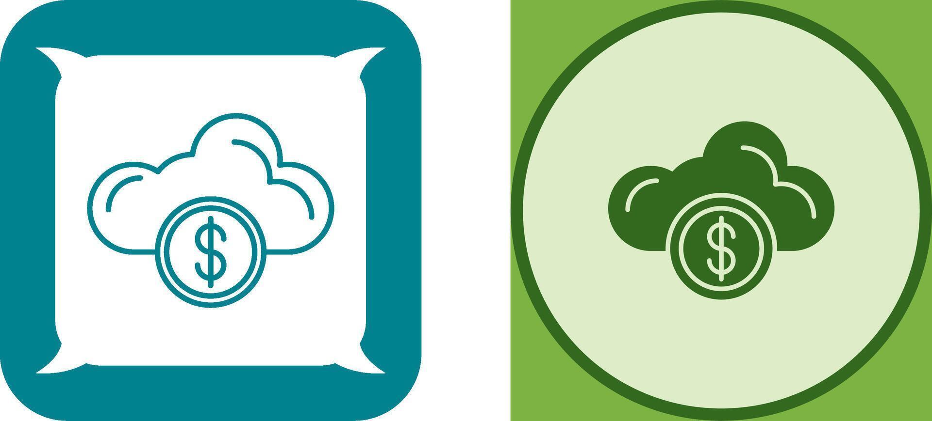 Cloude Icon Design vector
