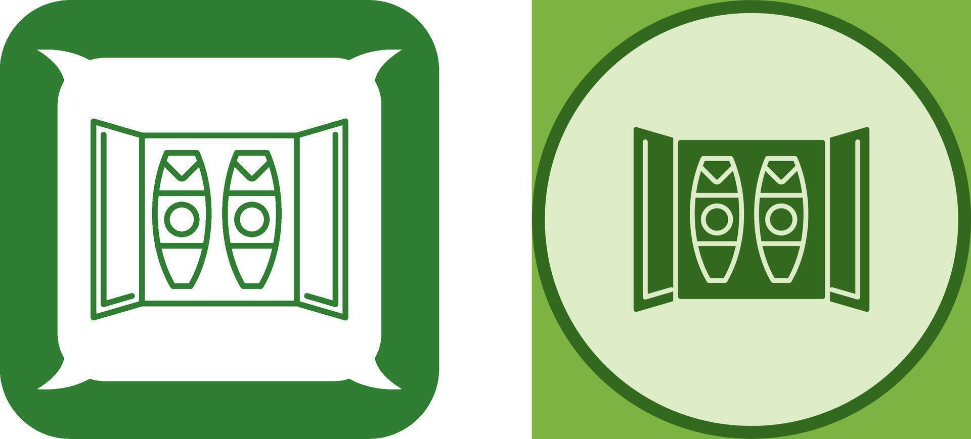 Cigar Box Icon Design vector