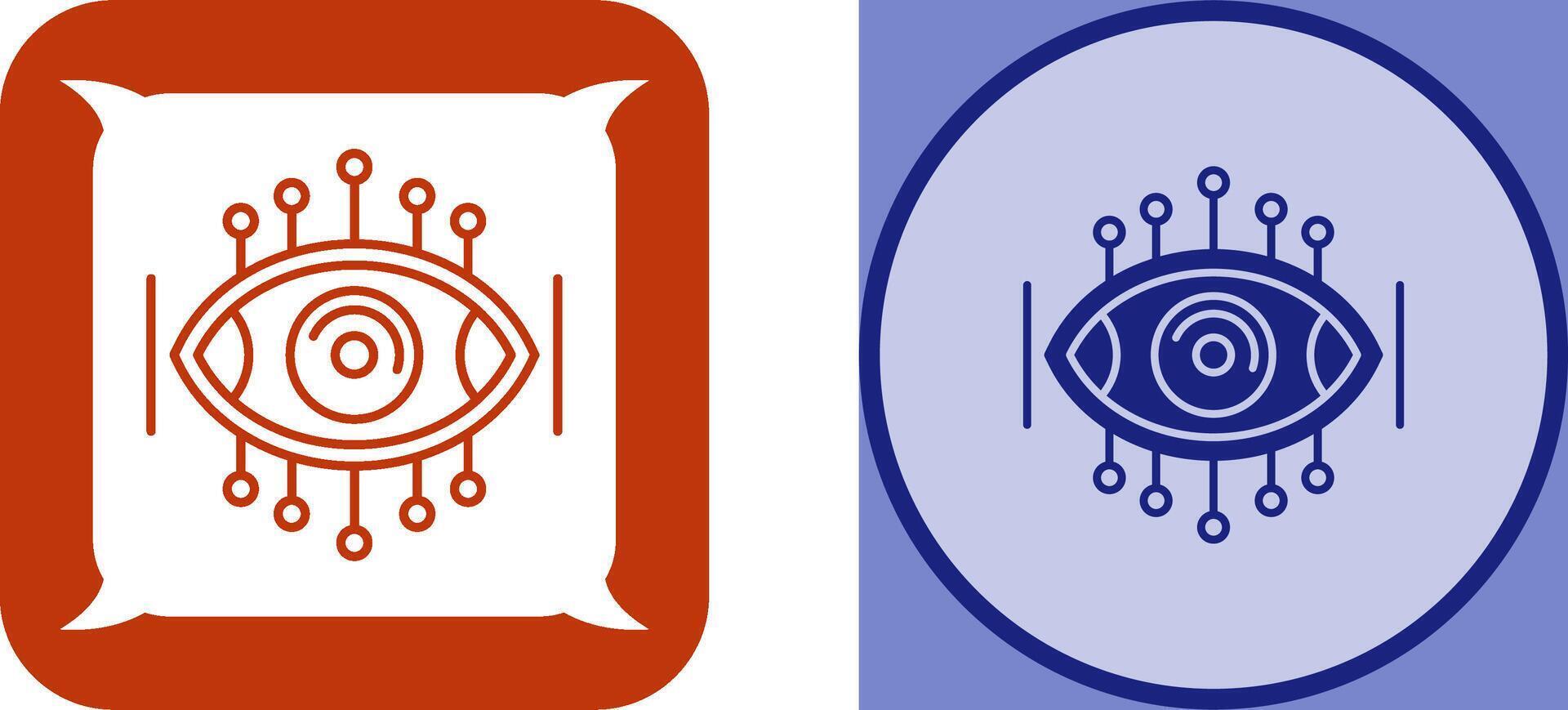 Spyware Icon Design vector