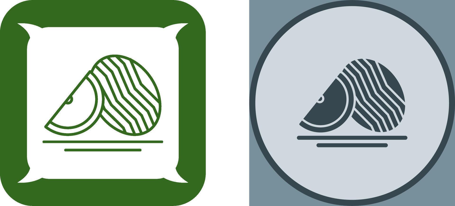 Watermelon Icon Design vector