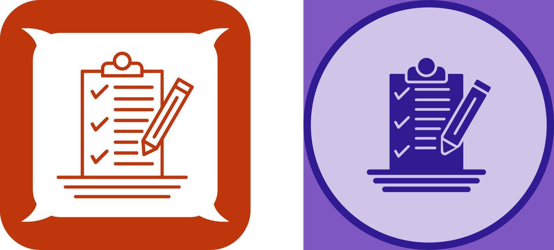 Check List Icon Design vector