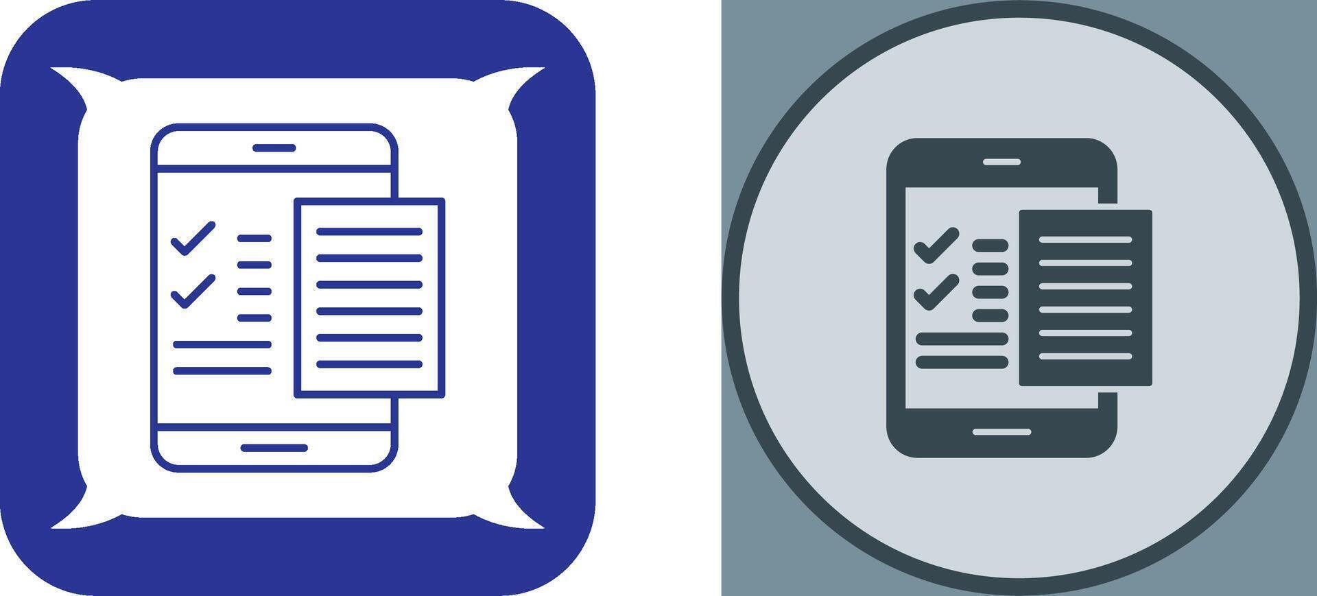 Check List Icon Design vector
