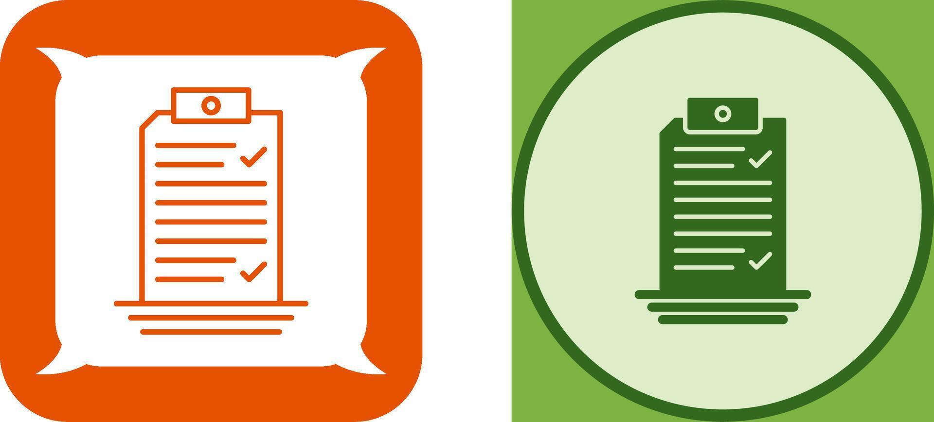 Check List Icon Design vector