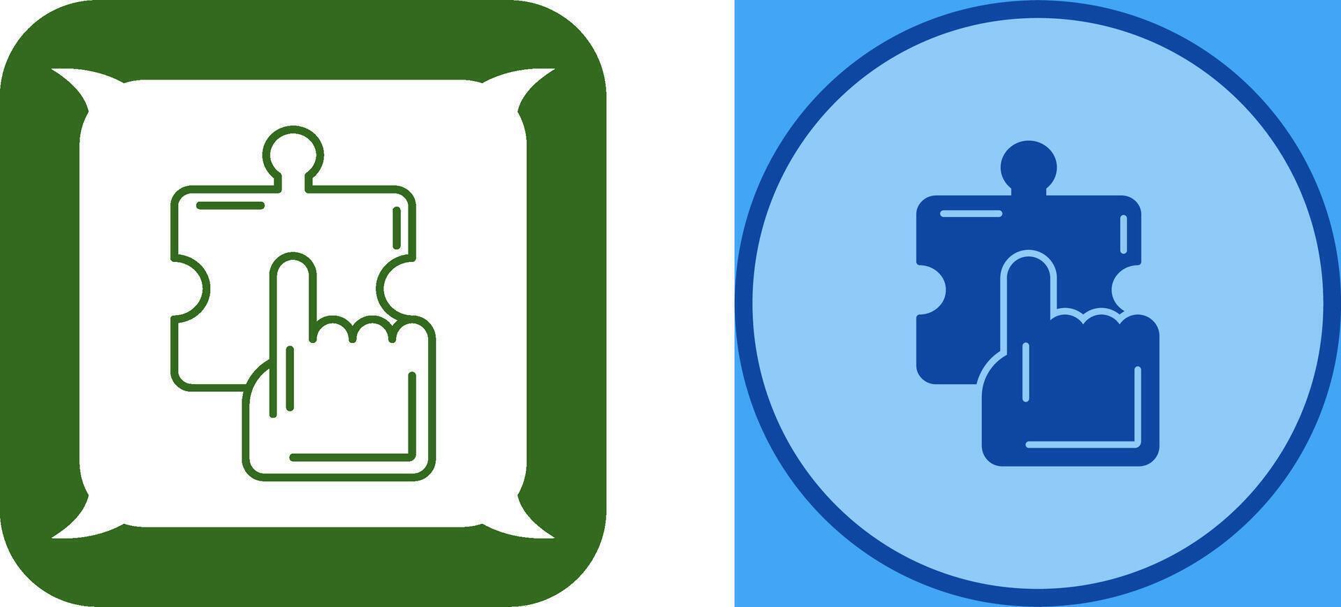 Quick Selection Icon Design vector