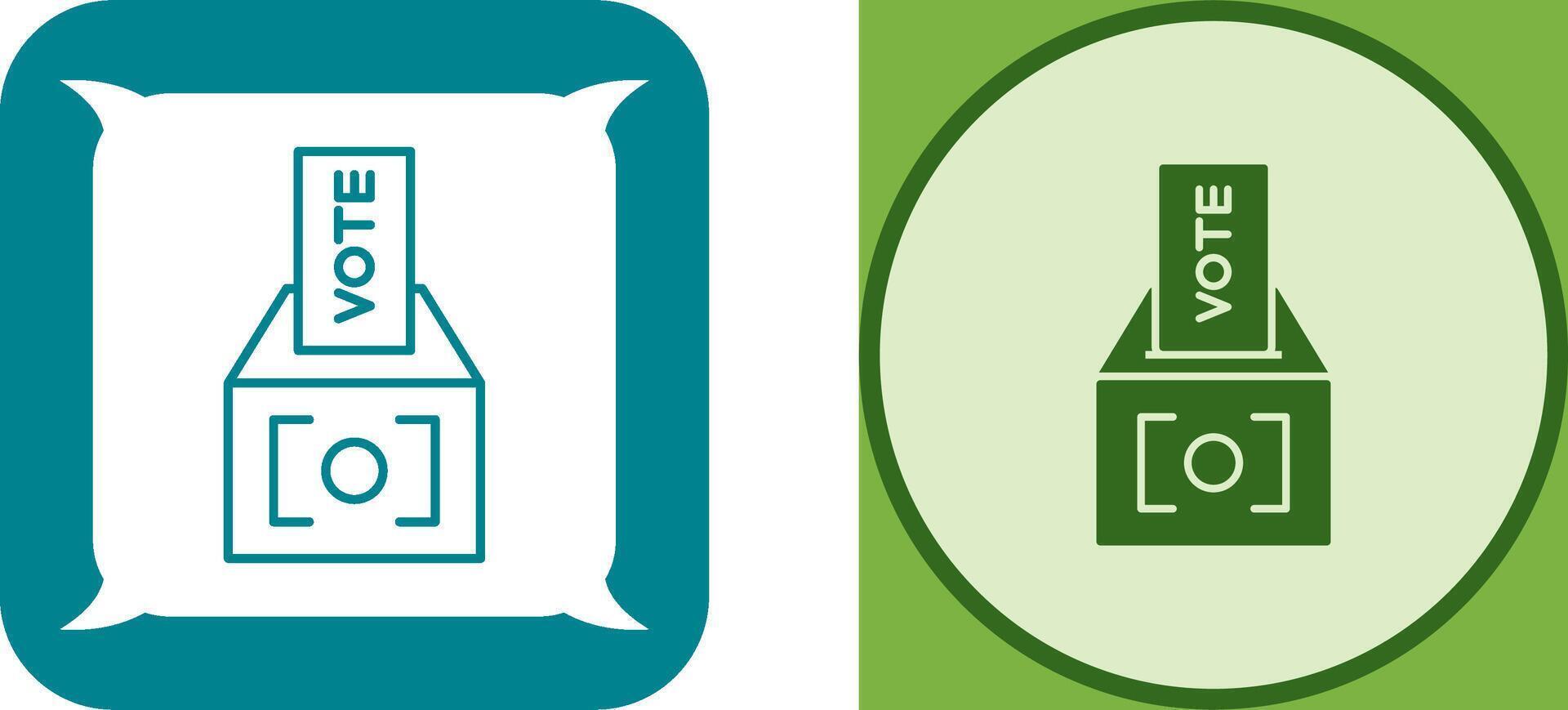 Vote Icon Design vector