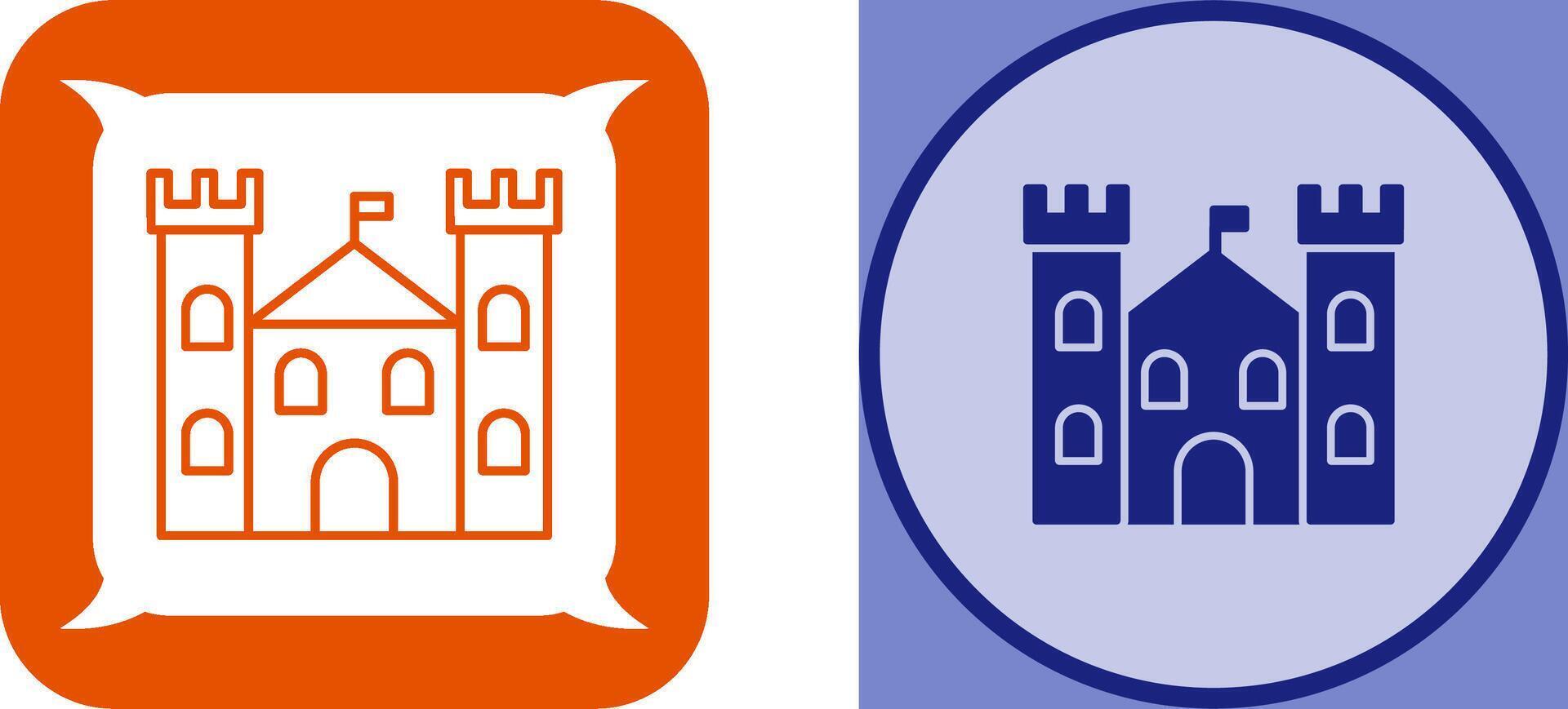Castle Icon Design vector