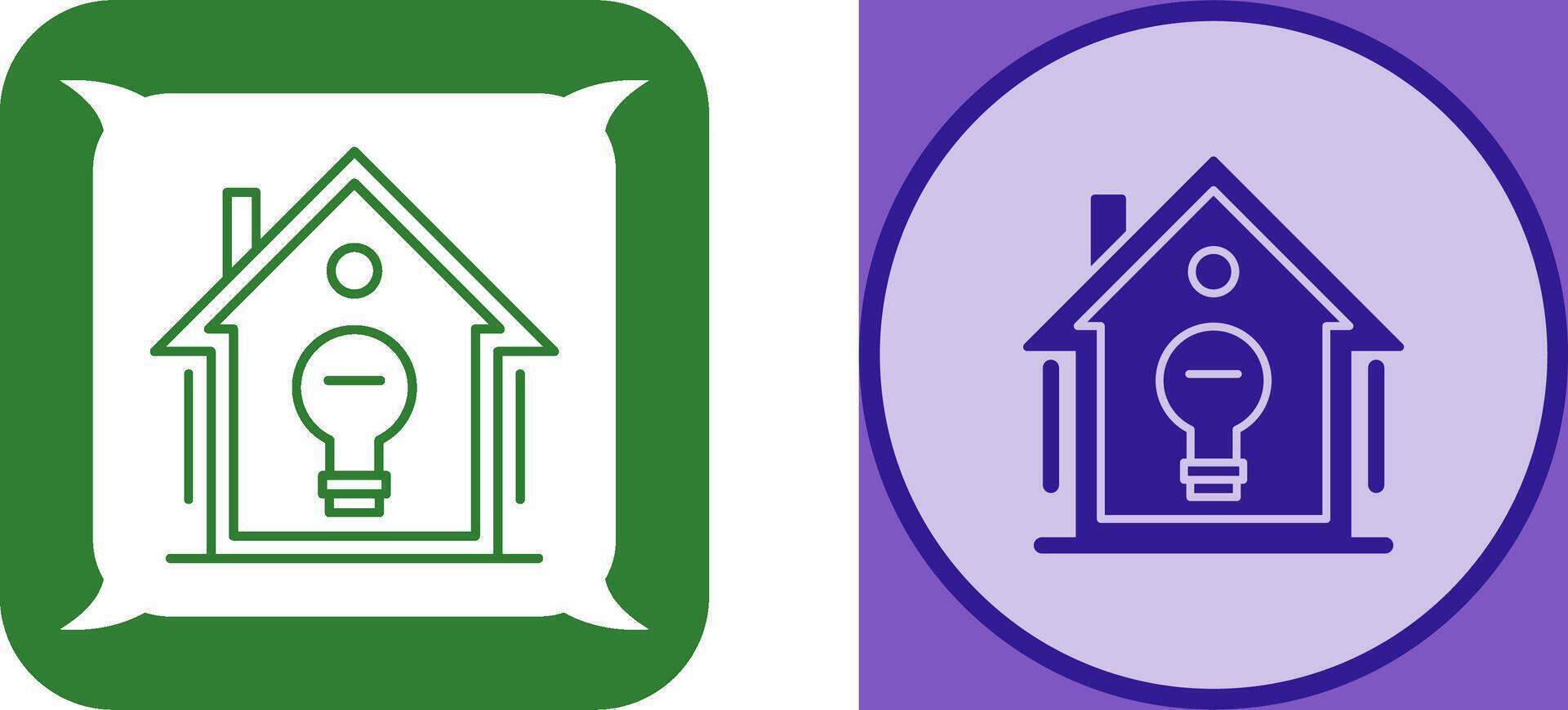 Home Automation Icon Design vector