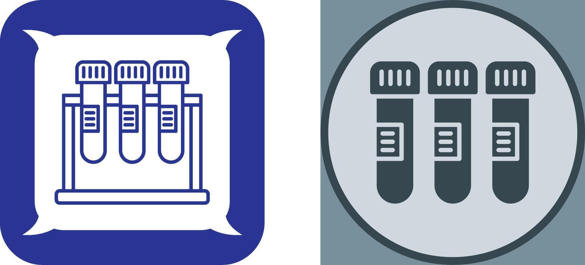 Test Tube Icon Design vector