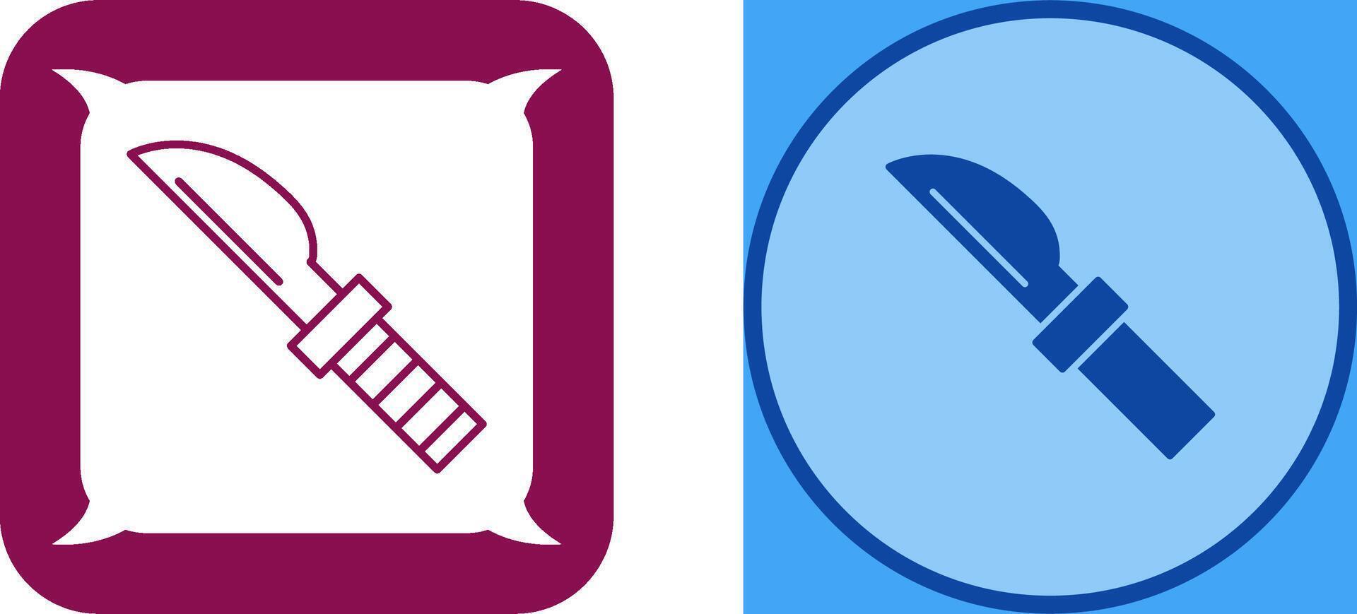 Knife Icon Design vector