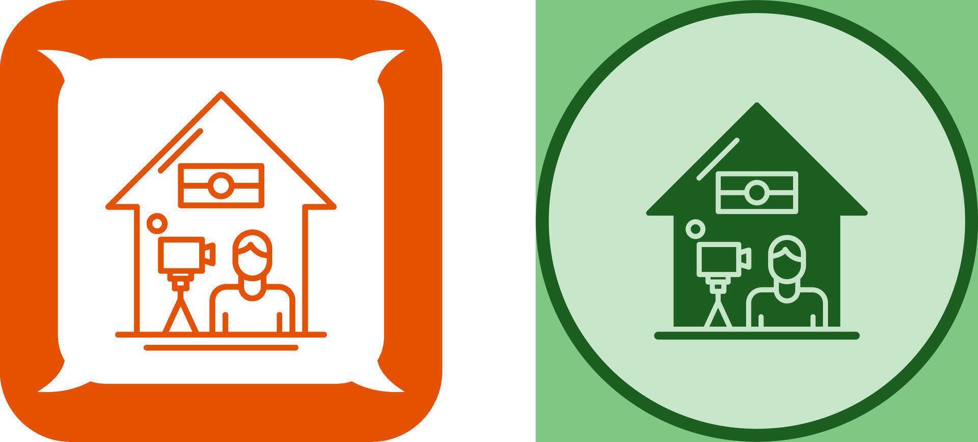 Lie Record Icon Design vector
