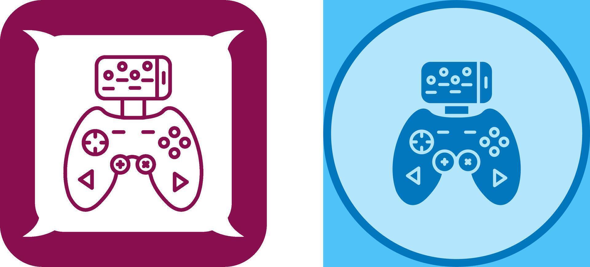 Game Controller Icon Design vector