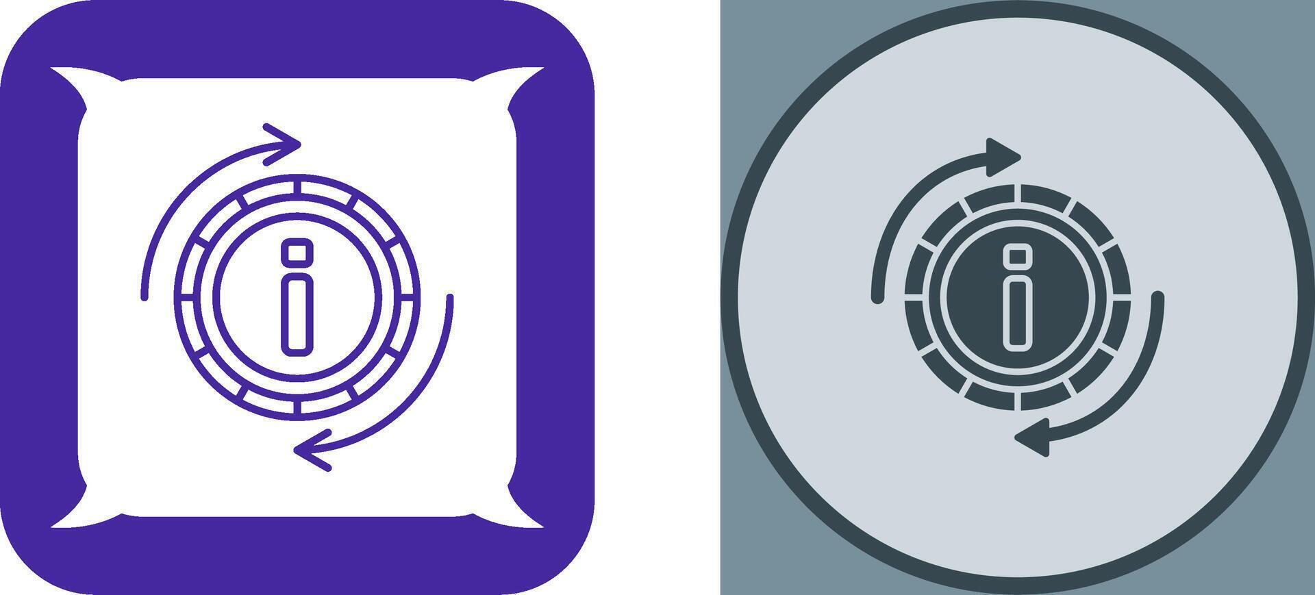Refresh Icon Design vector