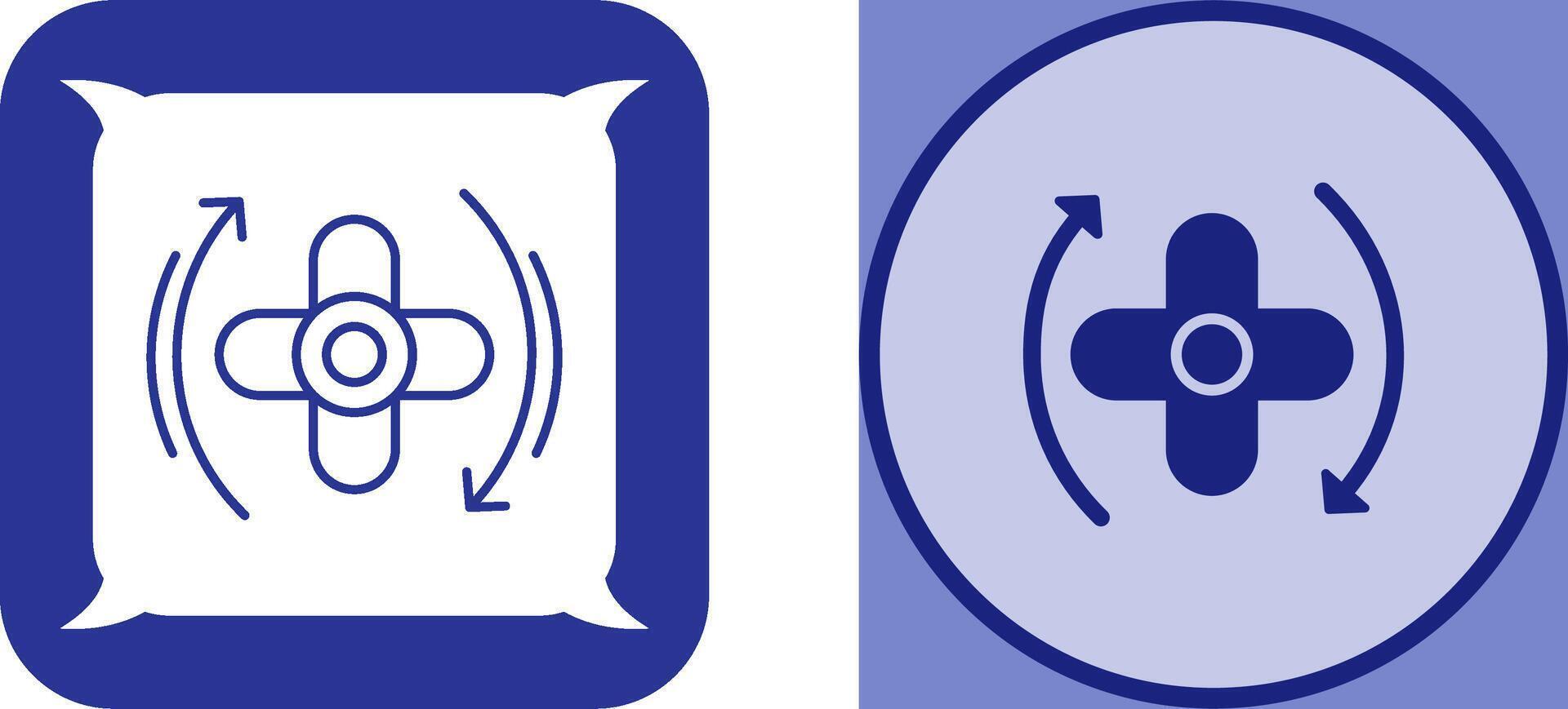 Rotate Icon Design vector