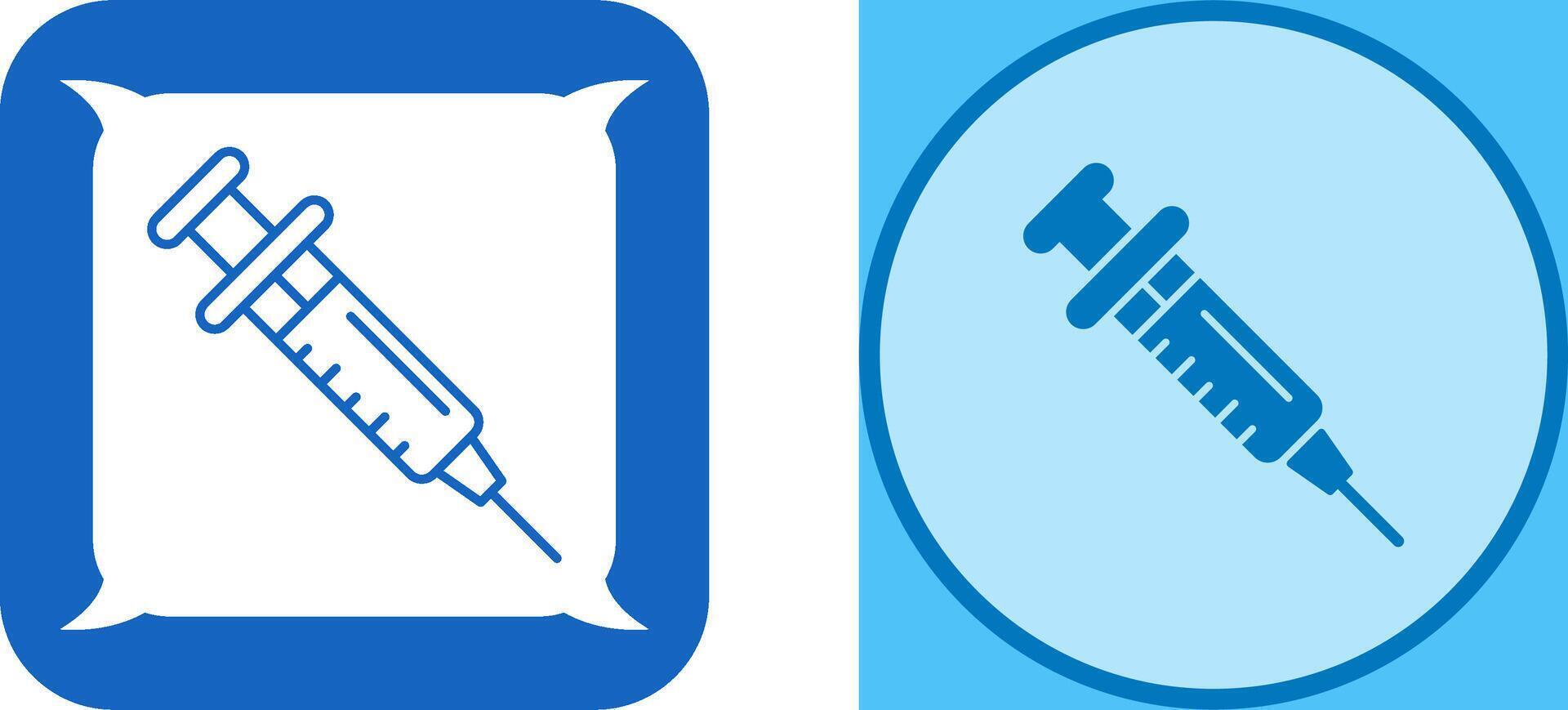 Injection Icon Design vector