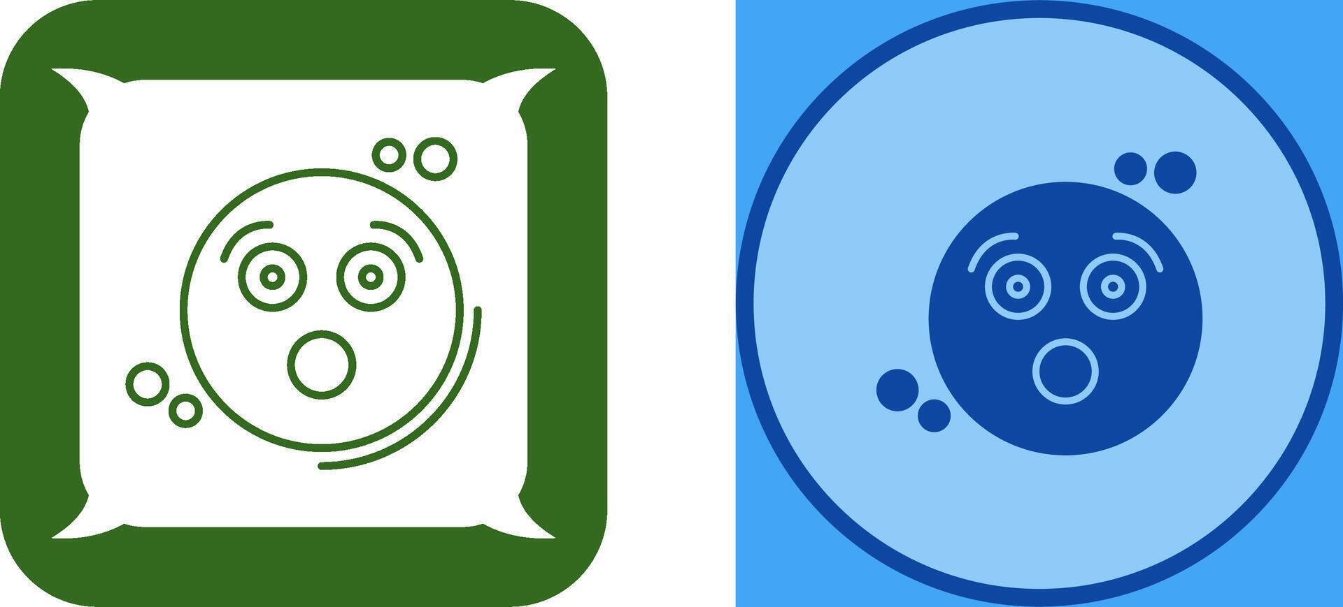 Surprised Icon Design vector