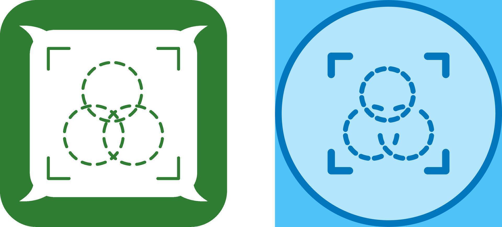 Intersection Icon Design vector