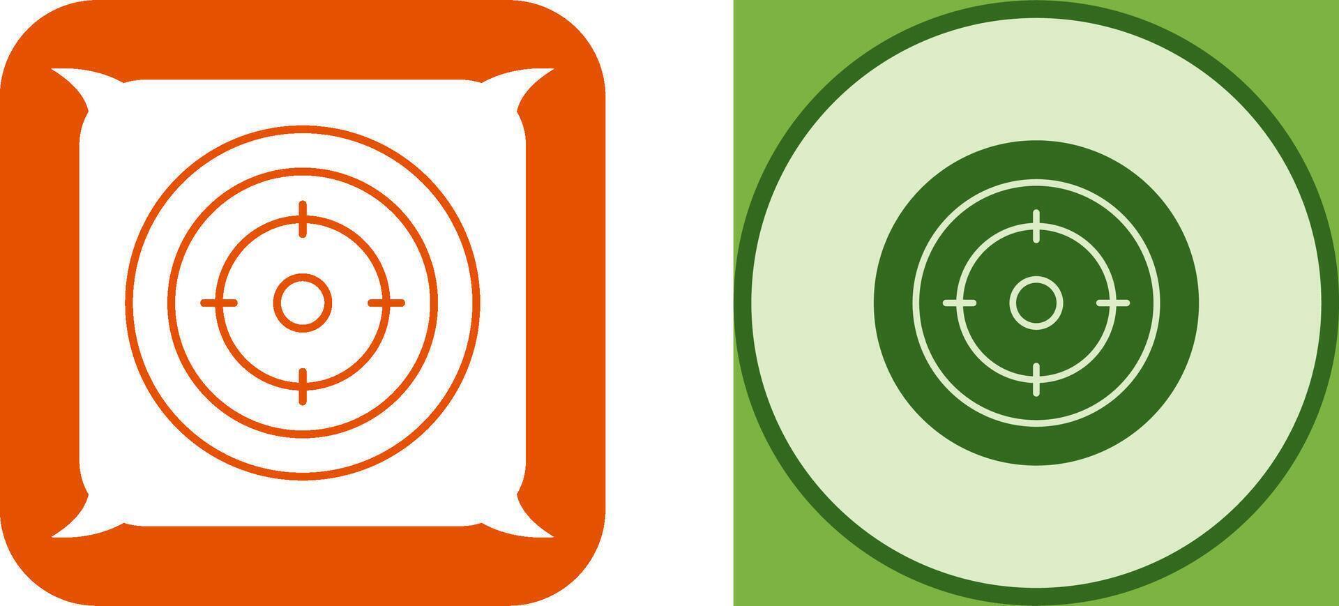 Target Icon Design vector